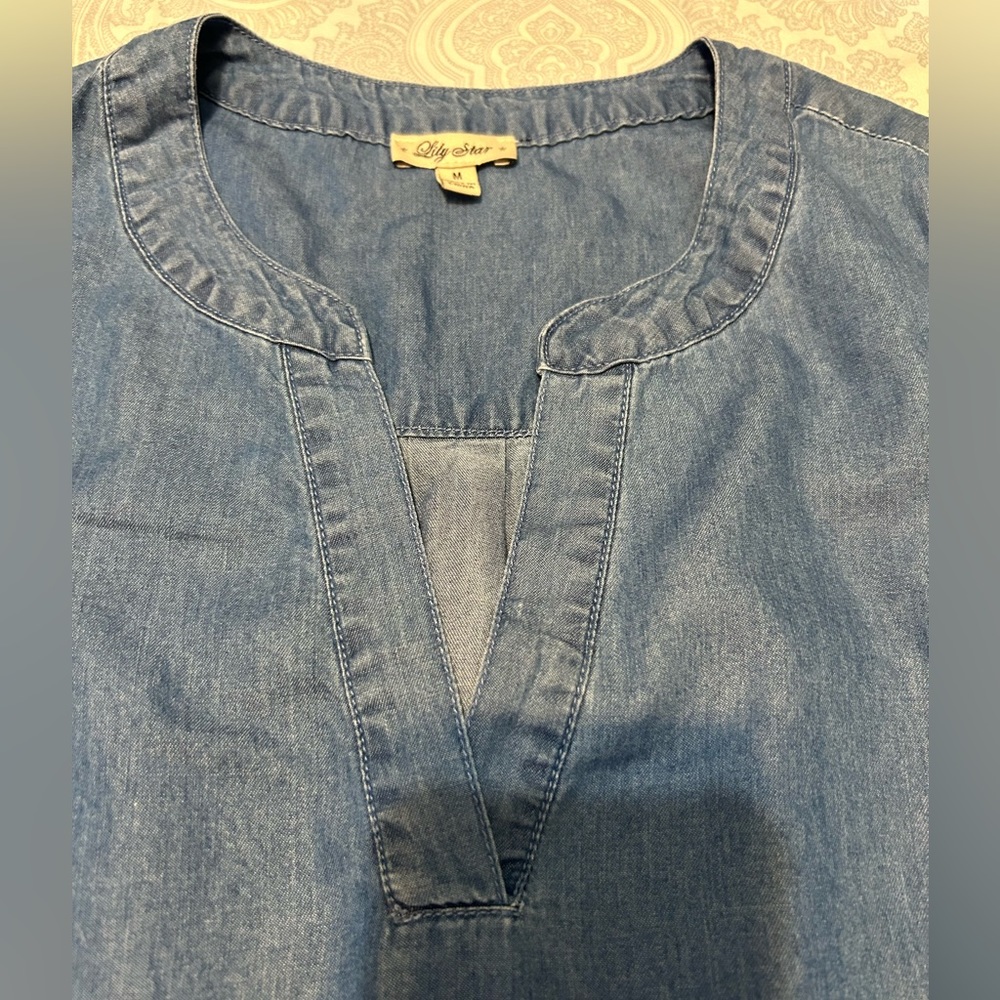 Denim dress, size M - Picture 3 of 5